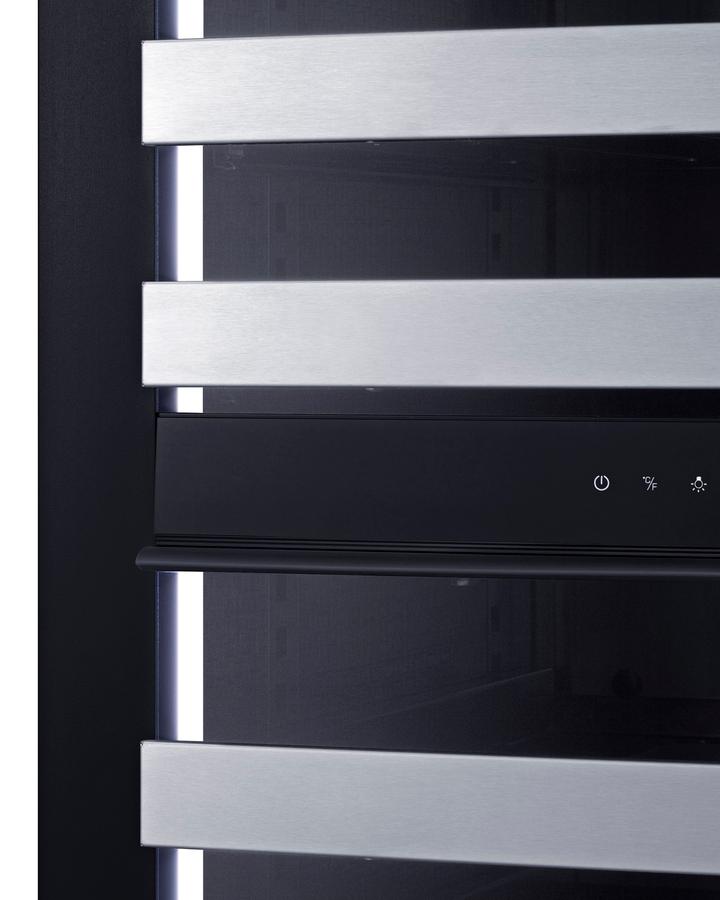 Summit SDHWC98PNRLHD 24" Wide Dual Zone Wine Cellar (Panel Not Included)