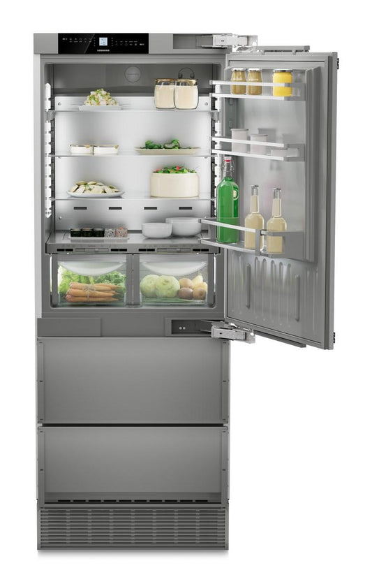 Liebherr HCB1590G Combined Refrigerator-Freezer With Biofresh And Nofrost For Integrated Use