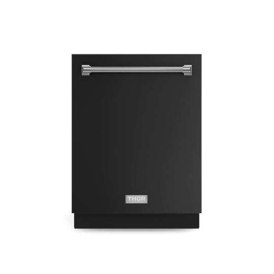 Thor Kitchen DW24X8BA00SS 24 Inch Dishwasher Stainless Matte Black/Stainless Steel Gordon Ramsay Series - Dw24X8Ba00-Ss