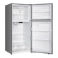 Verona VEFTF3018RSL Verona Veftf3018Rsl 30 Inch Top Freezer Refrigerator With 18.1 Cu. Ft. Total Capacity, Led Lighting, Reversible Doors, Gallon Door Storage, Recessed Handle, Energy Star (Stainless Steel Look)