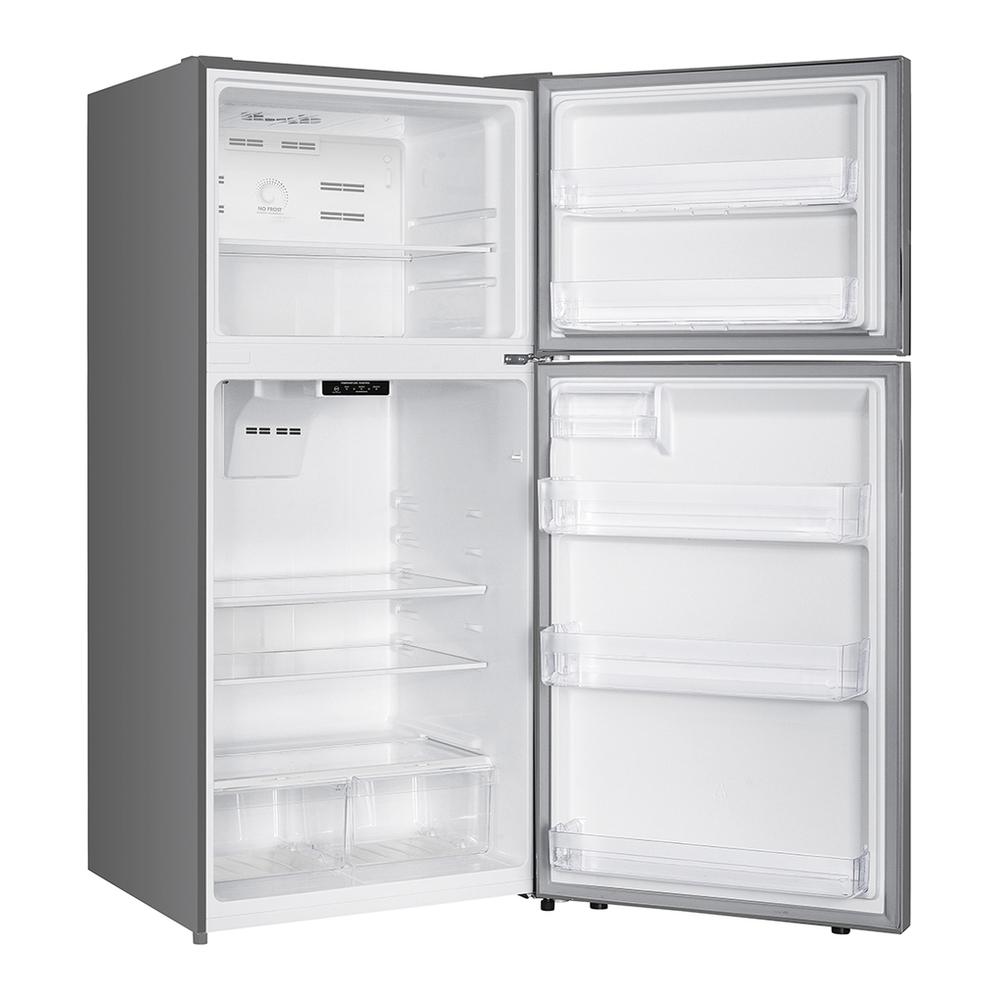 Verona VEFTF3018RSL Verona Veftf3018Rsl 30 Inch Top Freezer Refrigerator With 18.1 Cu. Ft. Total Capacity, Led Lighting, Reversible Doors, Gallon Door Storage, Recessed Handle, Energy Star (Stainless Steel Look)