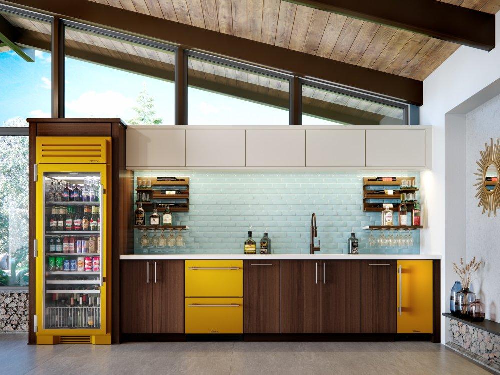 True Residential TUI15LSSD 15 Inch Solid Stainless Door Left Hinge Clear Ice Machine