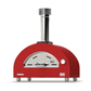 Xo Appliance XOPIZZA1HRON Countertop Hybrid Gas & Wood Oven In Red