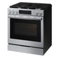 Samsung NSG90H63SR Bespoke Smart Slide-In Dual Fuel Range Pro Style Elite Design Illuminated Knobs Air Fry Max