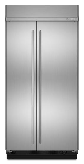 Jennair JS48SEFXDB 48" Euro-Style Built-In Side-By-Side Non-Dispenser Refrigerator