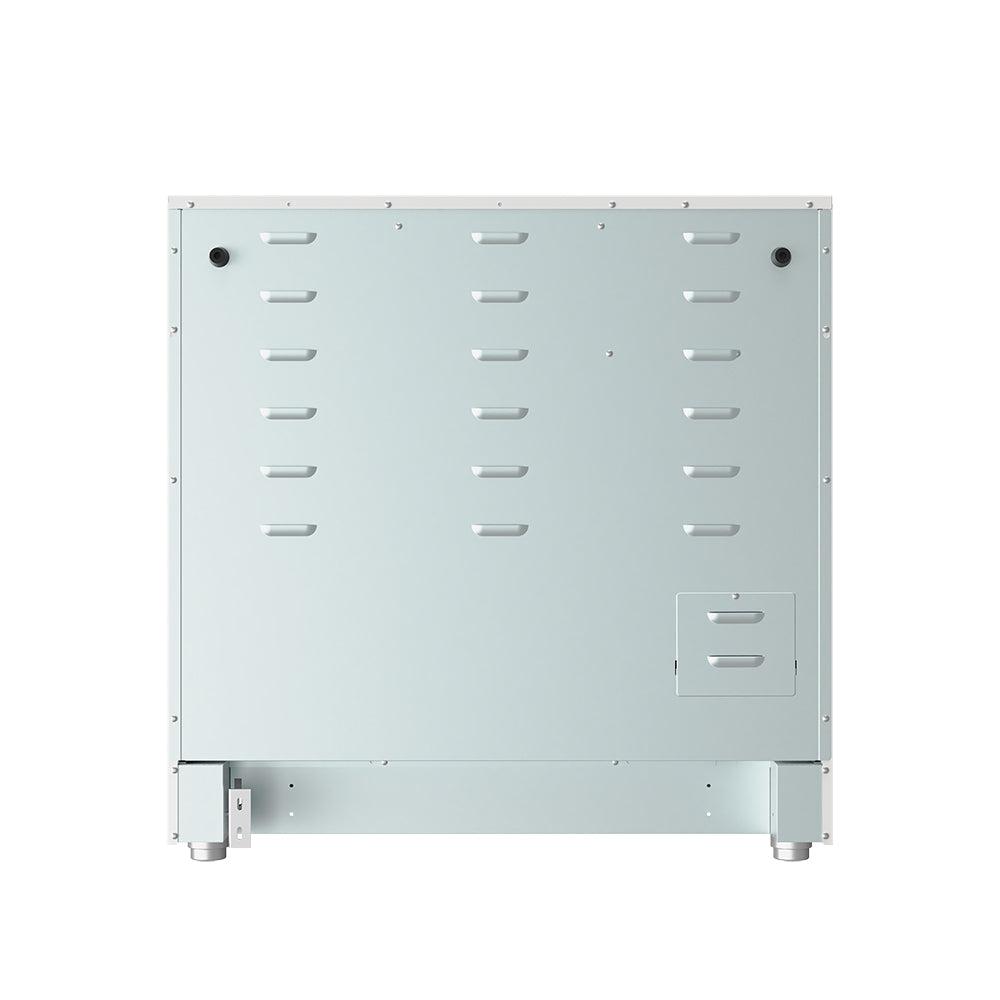 Thor Kitchen ARE36W 36 Inch Electric Range In White - Contemporary Professional