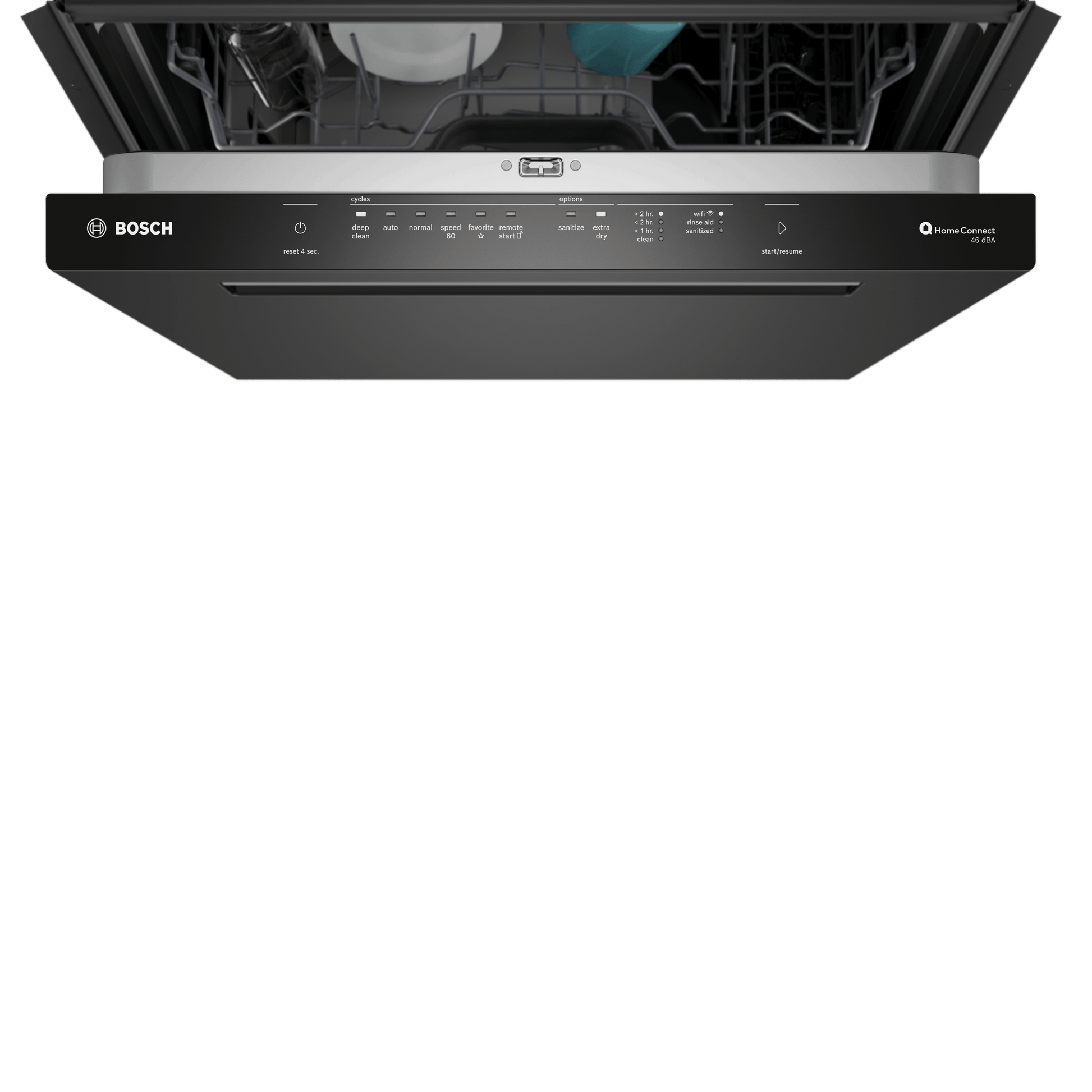 Bosch SHP53EM6N 300 Series, Built-Under Dishwasher, 24'', Black
