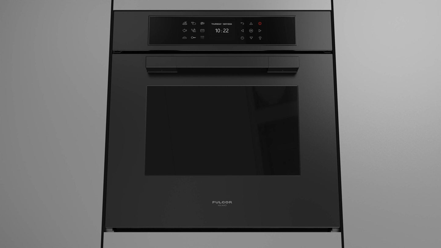 Fulgor Milano F7MSP24MB1 24" Touch Control Self-Clean Oven