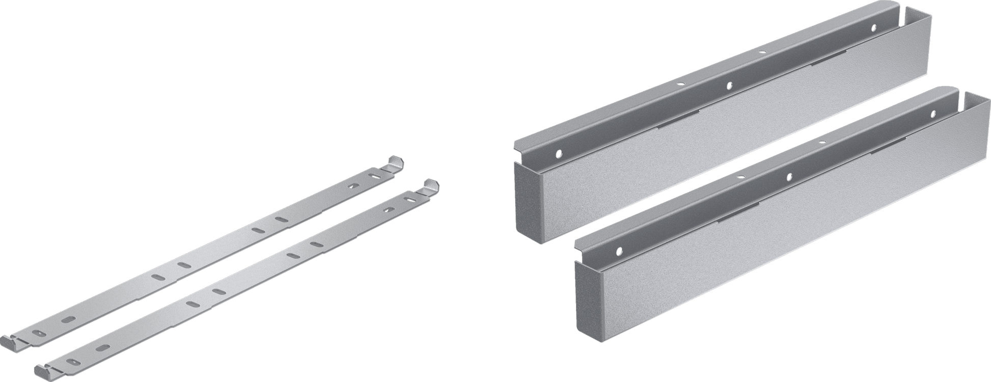 Miele DASL38 Trims - For Mounting Under Shortened Cabinet Side Panels