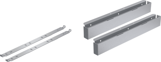 Miele DASL38 Trims - For Mounting Under Shortened Cabinet Side Panels