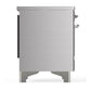 Ilve UMIB36QNR3SSC Ilve Umib36Qnr3Ssc Majestic Iii 36 Inch Induction Range With 6 Elements, 3.5 Cu. Ft. Total Oven Capacity (Solid Door, Stainless Steel, Chrome)