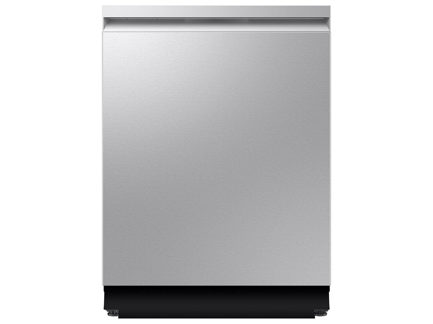 Samsung F1772134148673 Bespoke Kitchen Package With Ai 3-Door French Door Fridge, Slide-In Gas Range, Smart Dishwasher & Over-The-Range Microwave In Stainless Steel