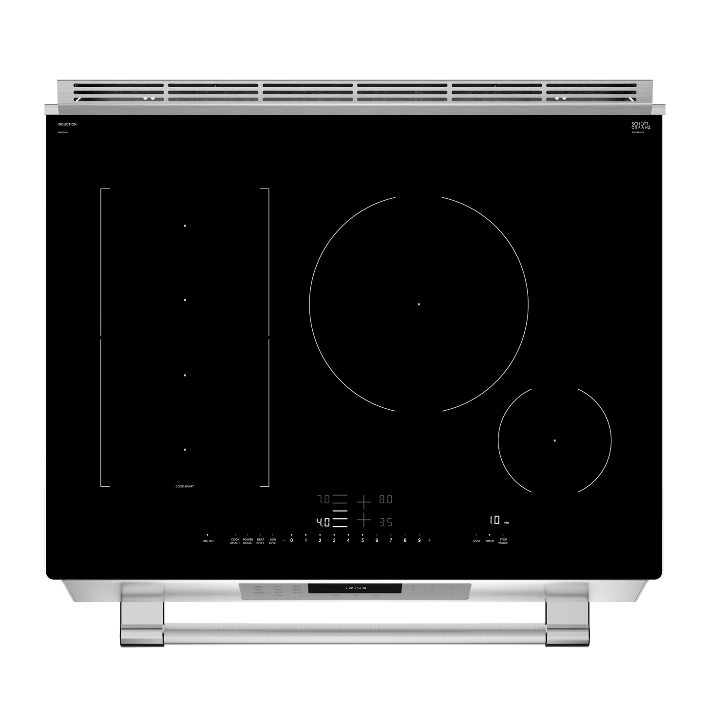 Thermador MRI304DL Masterpiece®, Induction Slide-In Range, 30'' Pro Grand® Commercial Depth, Stainless Steel