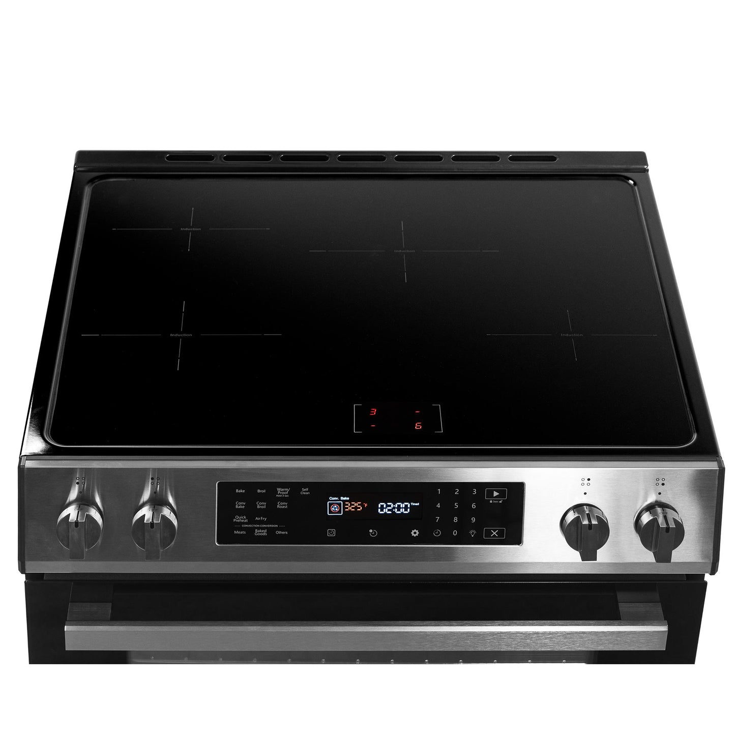 Danby DIRC300BSS Danby 30 Slide In Induction Range With Led Touch Control In Black Stainless Steel