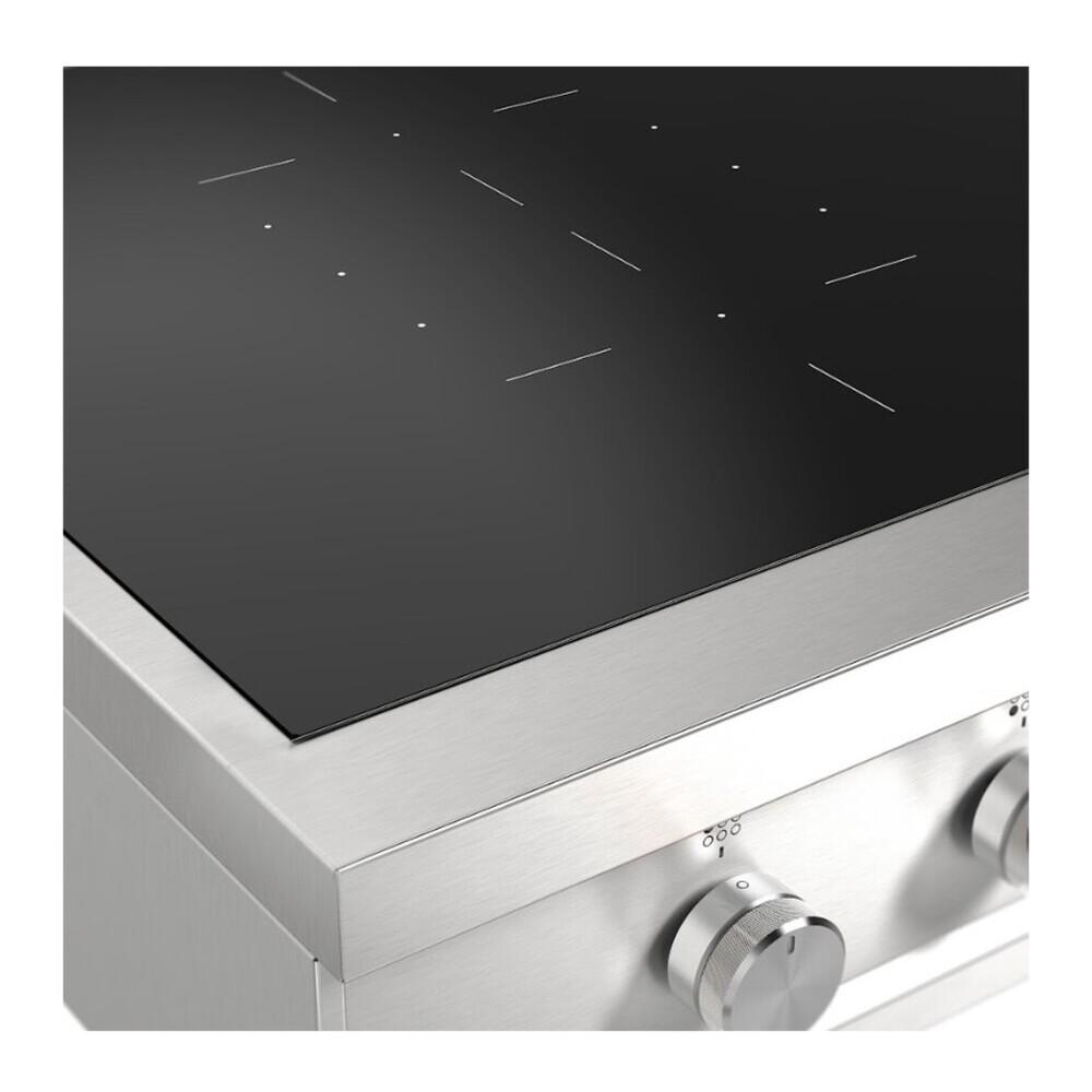 Ilve UHCPI486SS Ilve Uhcpi486Ss Professional Plus Ii 48 Inch Built-In Induction Rangetop, In Stainless Steel