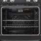 Forno FBOEL132430BLK Forno Vomero 30-Inch Double Wall Oven, Black, 10 Cu.Ft Total Capacity, 7100W Convection, Mechanical Controls, Manuel Steam Clean