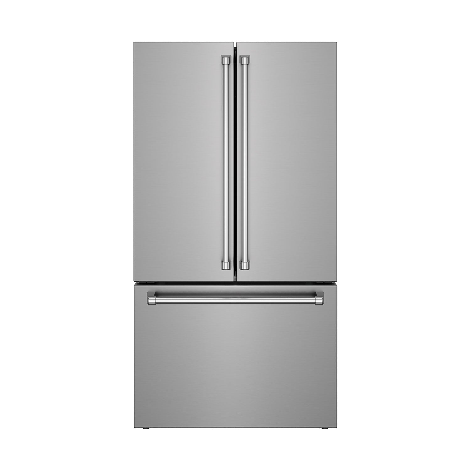 Thor Kitchen TRF3603FD 36 Inch Counter Depth Freestanding French Door Refrigerator With Internal Water And Ice