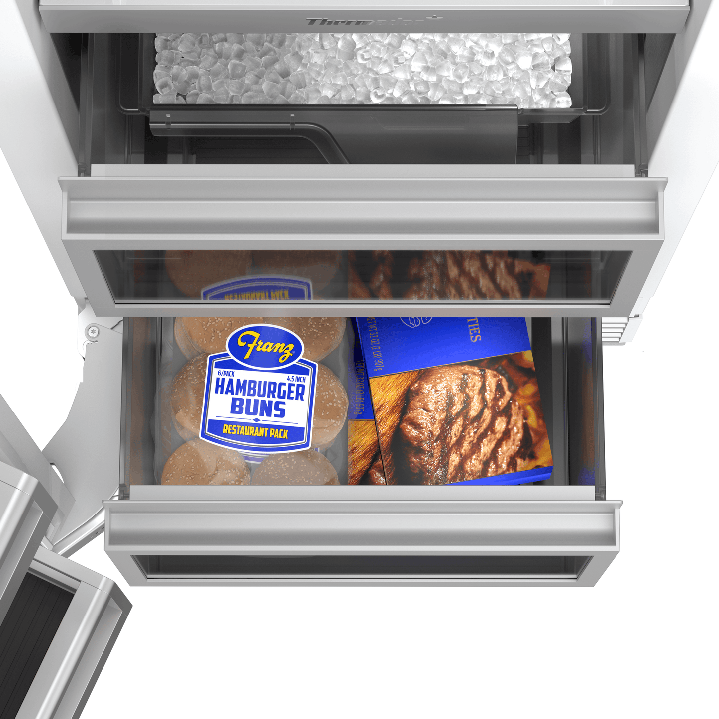 Thermador T18IF100SP Freedom®, Built-In Freezer, 18'', Panel Ready