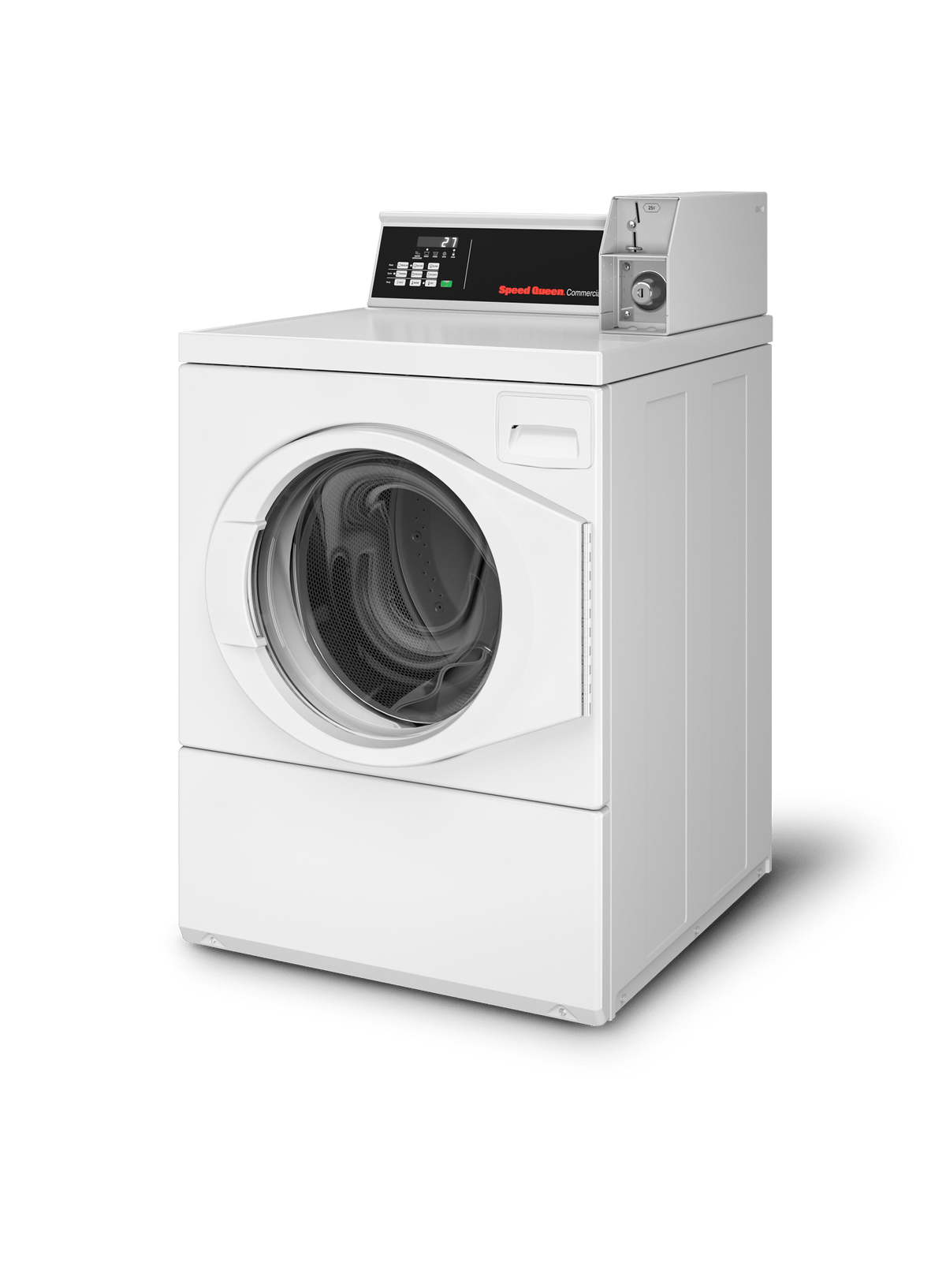 Speed Queen FV6020WN Rear Control Commercial Front Load Washer With Coin Drop