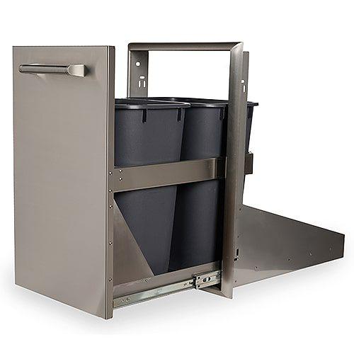 Coyote CFBTRC Front Back Recycle/ Trash Combo