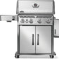 Napoleon Bbq RP525SIBNSS2 Rogue Pro 525 Sib With Infrared Side Burner , Natural Gas, Stainless Steel