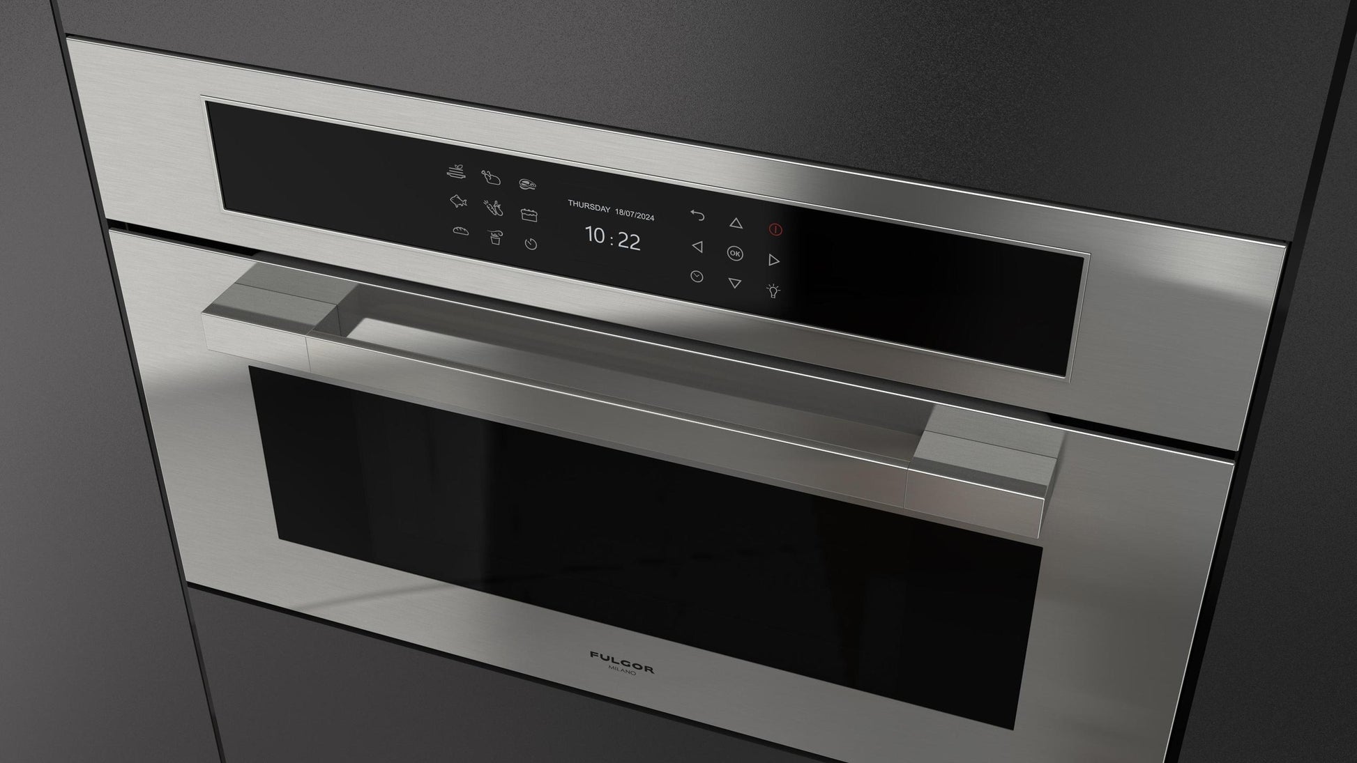 Fulgor Milano F7MSCO30S1 30" Combi Steam Oven