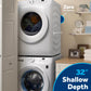 Ge Appliances GFD35ESSYWW Ge® Energy Star® 7.8 Cu. Ft. Capacity Smart Front Load Electric Dryer