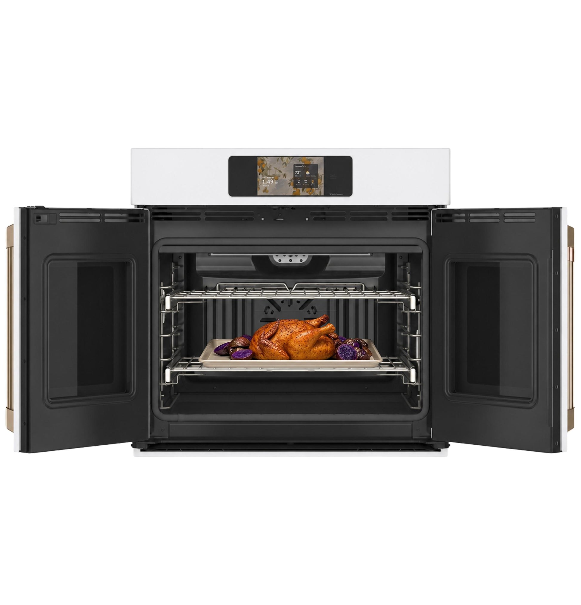 Cafe CTS90FP4ZW2 Café™ Professional Series 30" Smart Built-In Convection French-Door Single Wall Oven