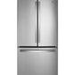 Ge Appliances GWE22JYMFS Ge® Energy Star® 21.9 Cu. Ft. Fingerprint Resistant Counter-Depth French-Door Refrigerator