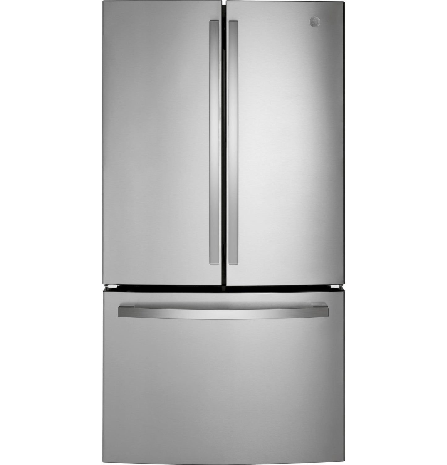 Ge Appliances GWE22JYMFS Ge® Energy Star® 21.9 Cu. Ft. Fingerprint Resistant Counter-Depth French-Door Refrigerator