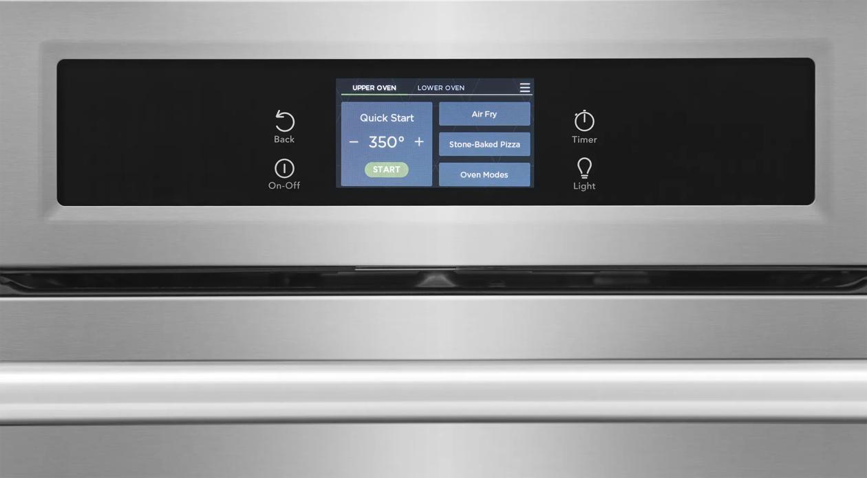 Frigidaire PCWD3085AF 30" Double Wall Oven With Stone-Baked Pizza Mode