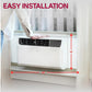 Lg LW8024IVSM 8,500 Btu Dual Inverter Energy Star Window Air Conditioner Cools Up To 380 Sq. Ft.