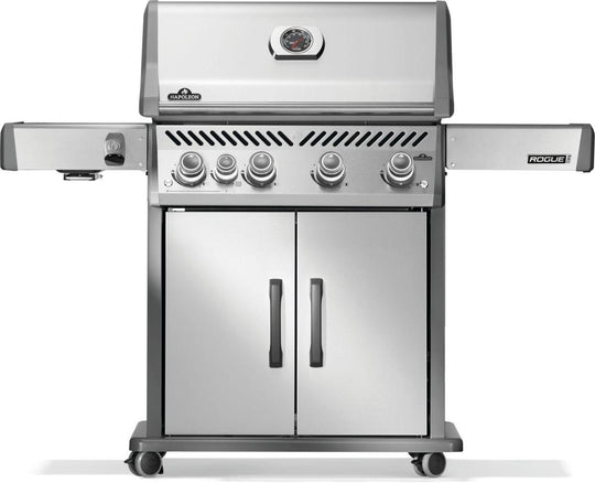 Napoleon Bbq RP525SIBNSS2 Rogue Pro 525 Sib With Infrared Side Burner , Natural Gas, Stainless Steel