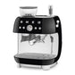 Smeg EGF03BLUS Espresso Coffee Machine Black Egf03Blus