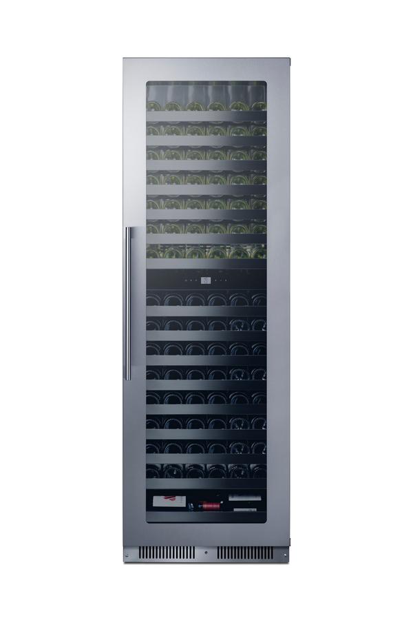 Summit SDHWC98 24" Wide Dual Zone Wine Cellar