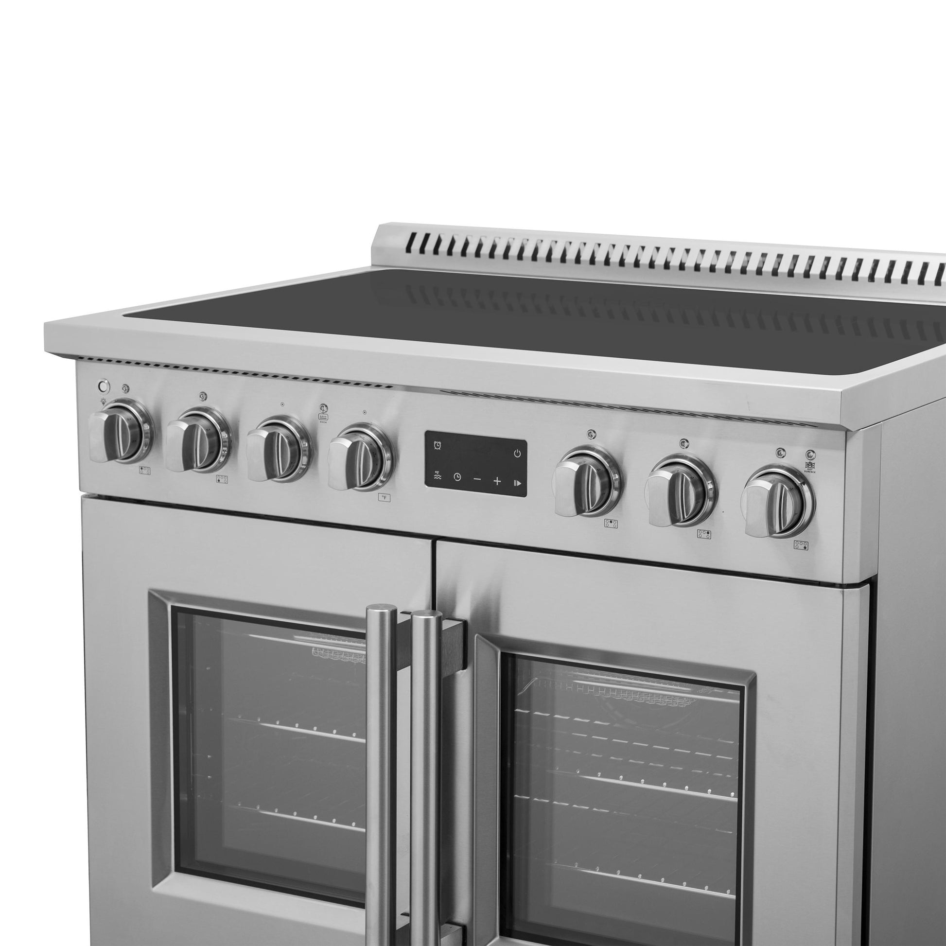 Forno FFSIN095036 Forno Torino 36 Inch French Door Induction Range With Air Fryer And True Convection Oven