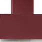 Ilve UAM90BU Majestic 36 Inch Burgundy Wall Mount Range Hood