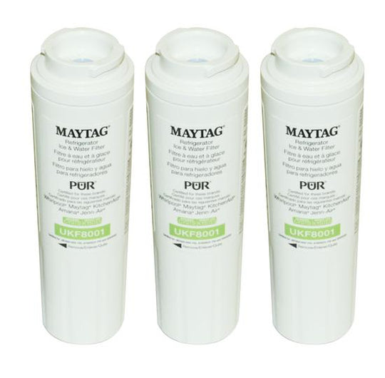 Jennair UKF8001T Refrigerator Water Filter (3 Pack)