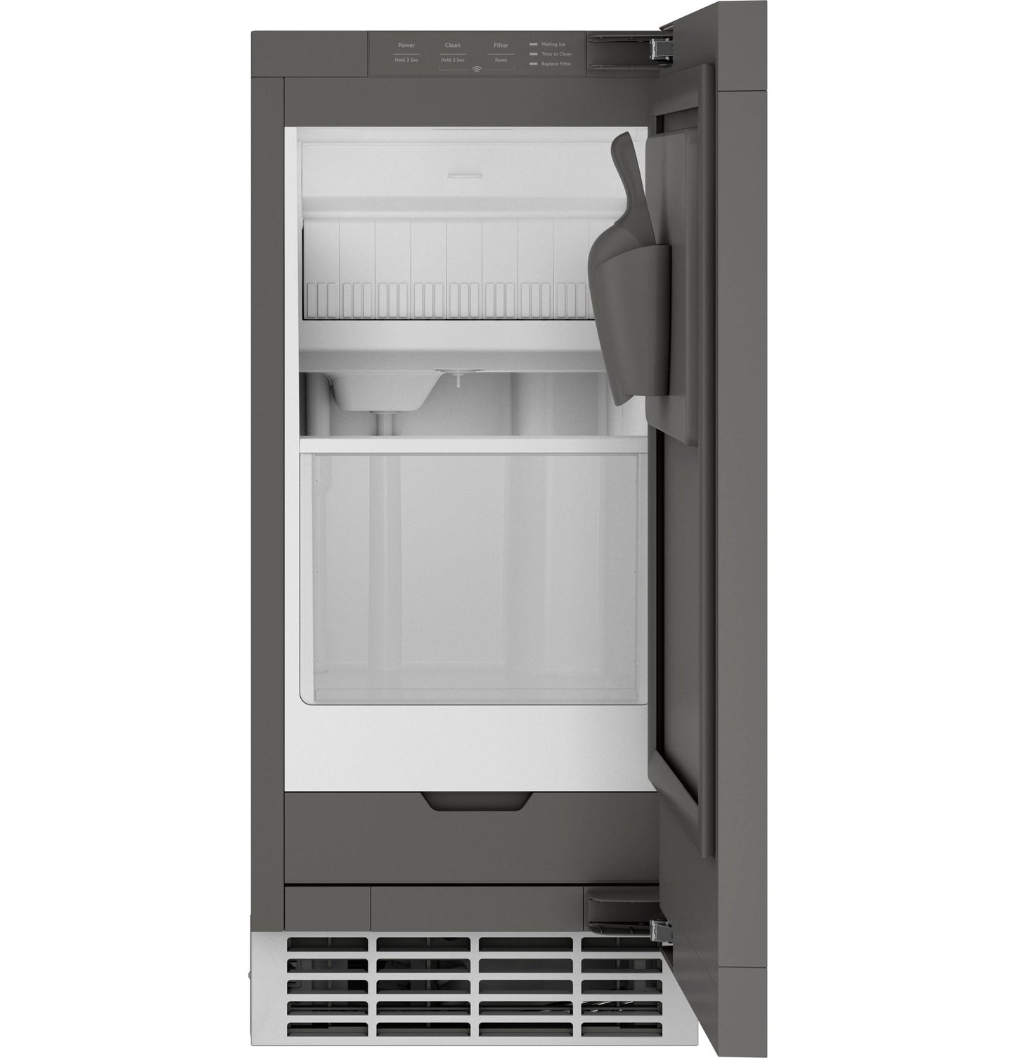 Haier UCC15NPRII Ice Maker 15-Inch Panel-Ready - Clear Ice