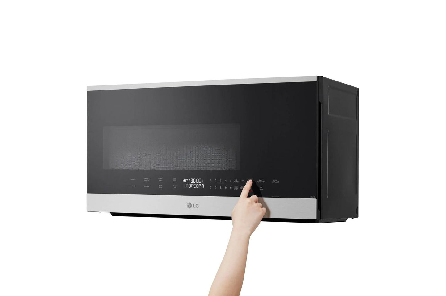 Lg MVEL2034X 2.0 Cu. Ft. Wi-Fi Enabled Over-The-Range Microwave Oven With Easyclean®