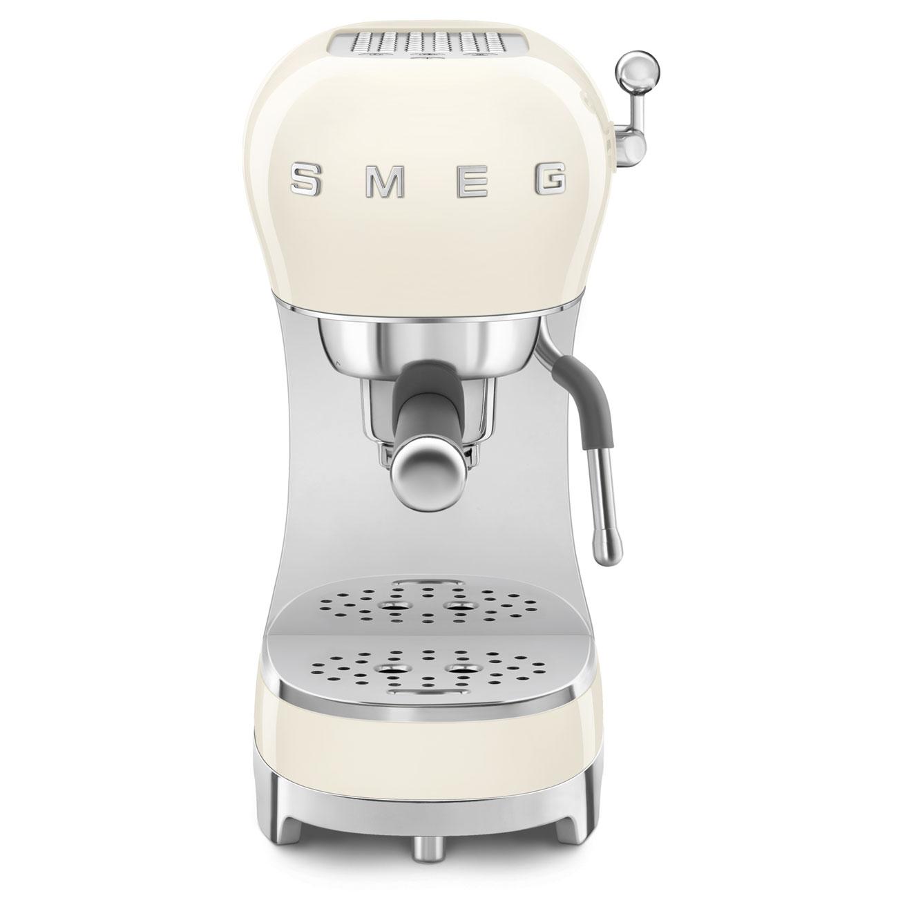 Smeg ECF02CRUS Espresso Coffee Machine Cream Ecf02Crus