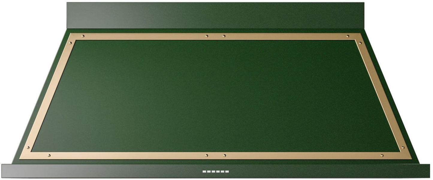 Ilve UANB60EGG Nostalgie 60 Inch Emerald Green Wall Mount Range Hood