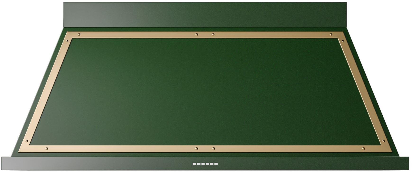 Ilve UANB60EGG Nostalgie 60 Inch Emerald Green Wall Mount Range Hood