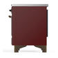 Ilve UMDIB40NR3BUB Ilve Umdib40Nr3Bub Majestic Iii 40 Inch Induction Range With 6 Elements, 3.82 Cu. Ft. Total Oven Capacity (Triple Glass Door, Burgundy, Burnished)