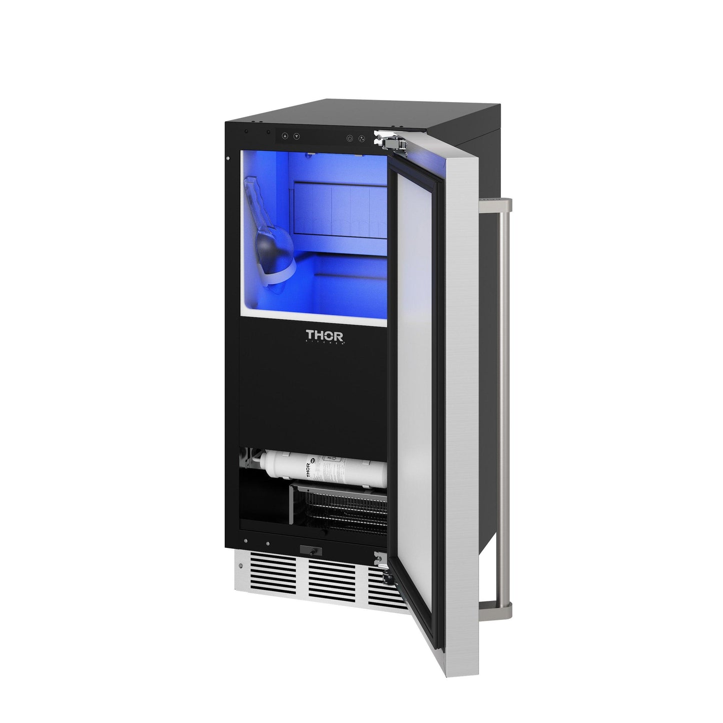 Thor Kitchen TIM1502 15 Inch Gourmet Ice Maker With Drain Pump - Thor Kitchen