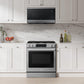 Samsung NSG90H63SR Bespoke Smart Slide-In Dual Fuel Range Pro Style Elite Design Illuminated Knobs Air Fry Max