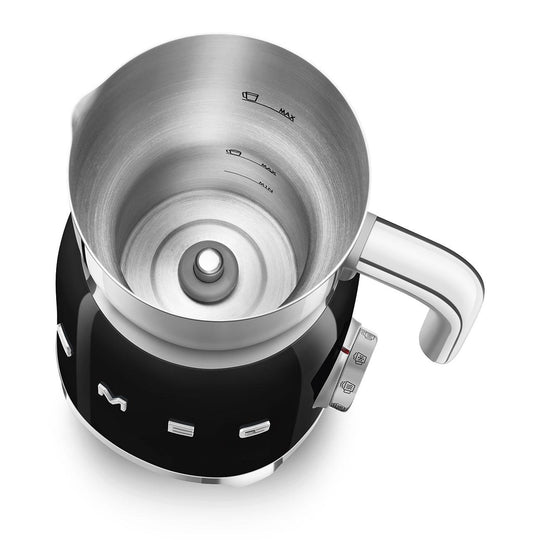 Smeg MFF11BLUS Milk Frother Black Mff11Blus