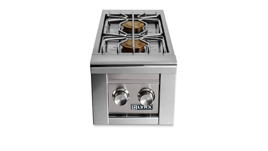 Lynx LSB22LSLP Built-In Double Side Burners - Limestone