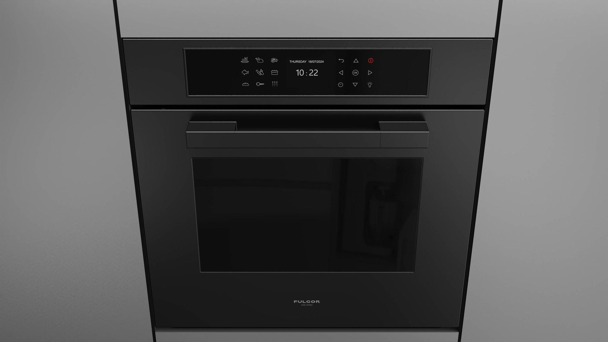 Fulgor Milano F7MSP24MB1 24" Touch Control Self-Clean Oven