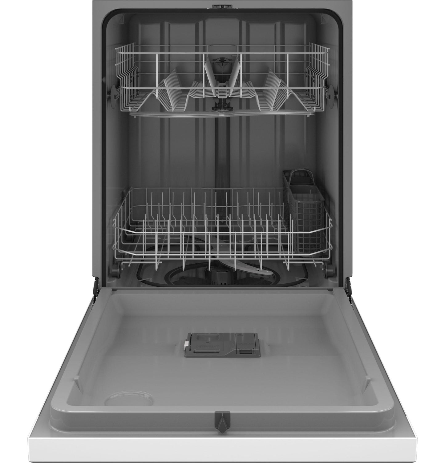Ge Appliances GDF450PGZWW Ge® Dishwasher With Front Controls